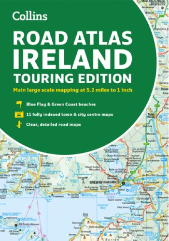 Road Atlas Ireland: Touring Edition A4 Paperback