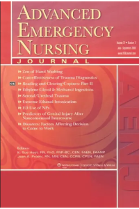 Advanced Emergency Nursing Journal Magazine