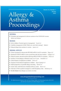 Allergy And Asthma Proceedings Magazine