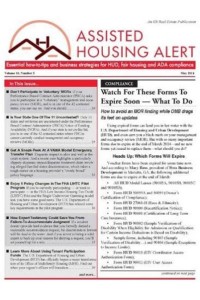 Assisted Housing Alert Magazine