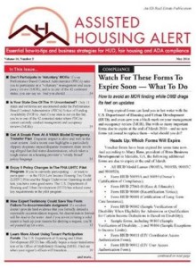 Assisted Housing Alert Magazine