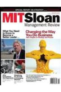 MIT Sloan Management Review (Institutional Premium Digital + Print) Magazine