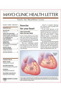 Mayo Clinic Health Letter Magazine