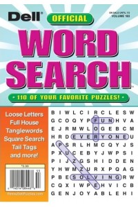 Dell Word Search Puzzles Magazine